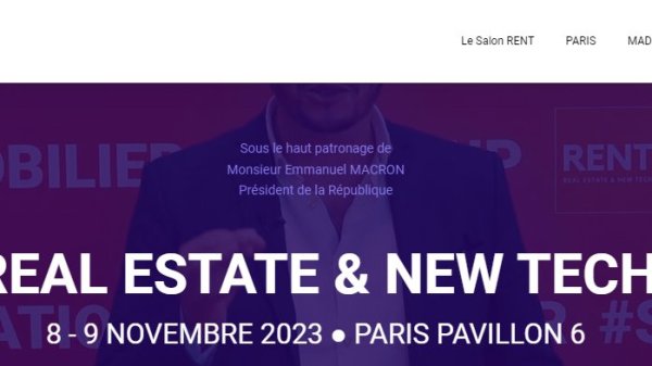 Salon Immobilier RENT à Paris du 8 au 9 novembre 2023