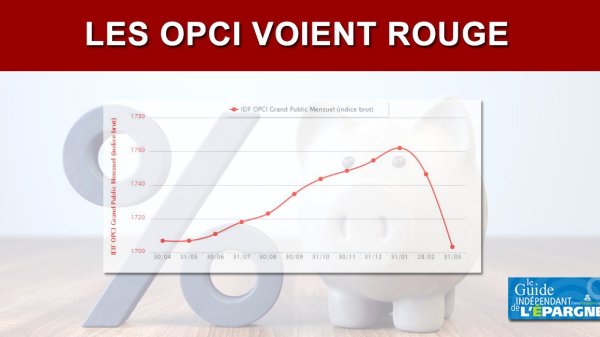 Chute des OPCI sur mars 2020 : l'indice IEIF le confirme (-2.47%)