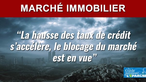 Crise immobilière : seulement 82% des agents immobiliers confirment que le marché s'est dégradé